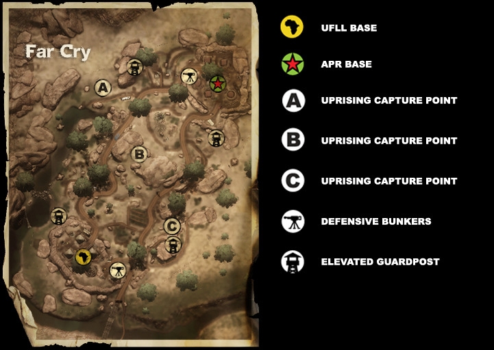 ned's blog - Far Cry 2 multiplar maps info